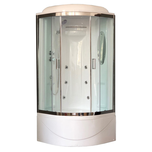 Душевая кабина Royal Bath RB90BK2-T-CH 90х90 с гидромассажем