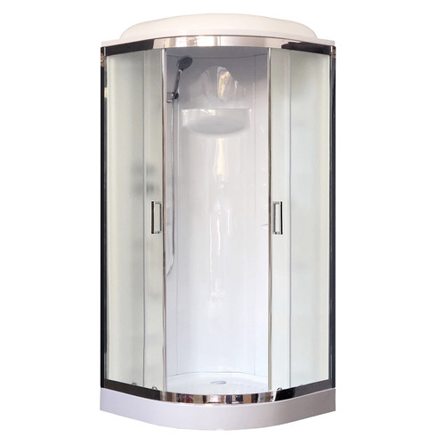 Душевая кабина Royal Bath RB90HK1-M-CH 90х90 рифленое матовое стекло