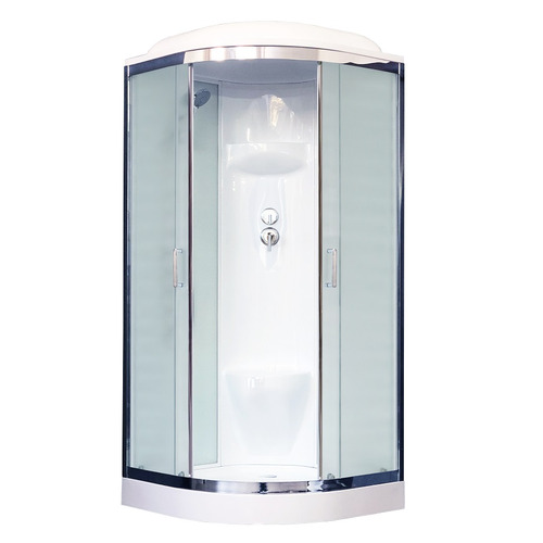 Душевая кабина Royal Bath RB90HK6-WC-CH 90х90 рифленое матовое стекло