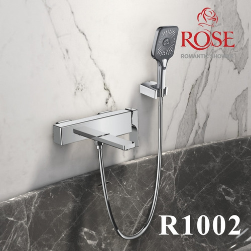Смеситель для ванны Rose R1002 хром