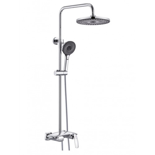 Душевая стойка Rose R1136 с изливом хром