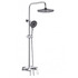 Душевая стойка Rose R1136 с изливом хром