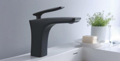 Смеситель для раковины Rose R2701H черный