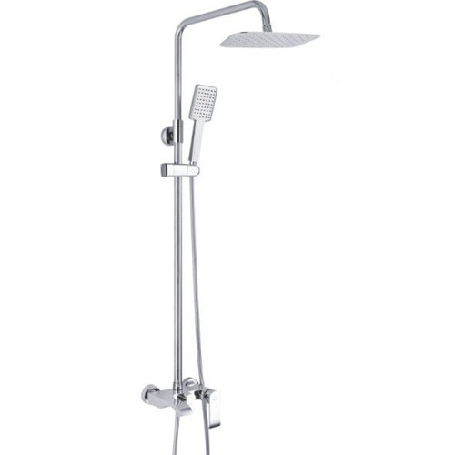 Душевая стойка Rose R2736 с извивом хром