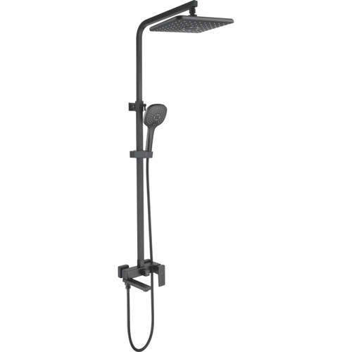 Душевая стойка Rose R2836H с изливом черный