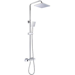 Душевая стойка Rose R3736 с термостатом хром