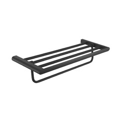 Полка для полотенец Rose RG1708H черный матовый