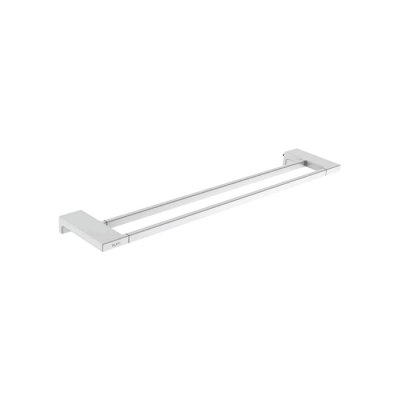 Полотенцедержатель Rose RG1827C двойной белый матовый