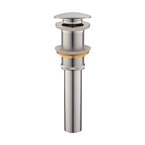 Донный клапан Rose RS11 для стеклянной раковины хром