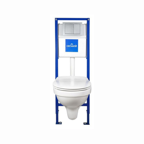 Комплект унитаз с инсталляцией Cersanit Delfi S-SET-DEL/Vec/S-DL/Cm-w