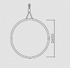 Зеркало в ванную с подсветкой Silver Mirrors Вестерн Д650 ФР-00001457