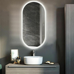 Зеркало в ванную с подсветкой Silver Mirrors Виола 600х1200 (Сенсорный выключатель) гор/верт ФР-00001528