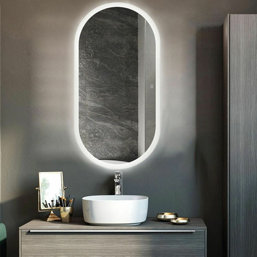 Зеркало в ванную с подсветкой Silver Mirrors Виола 600х1200 (Сенсорный выключатель) гор/верт ФР-00001528