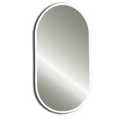 Зеркало в ванную с подсветкой Silver Mirrors Виола 500х1000 (Сенсорный выключатель) гор/верт LED-00002355
