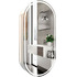 Зеркальный шкаф в ванную с подсветкой Silver Mirrors Soho-7 500х1000 (Bluetooth, сенсорный выключатель) LED-00002517