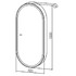 Зеркальный шкаф в ванную с подсветкой Silver Mirrors Soho-7 500х1000 (Bluetooth, сенсорный выключатель) LED-00002517