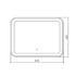 Зеркало в ванную с подсветкой Silver Mirrors Аллюр 915х685 (сенсорный выключатель) LED-00002531