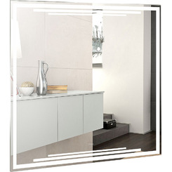 Зеркало в ванную с подсветкой Silver Mirrors Атриум 770х770 (бесконтактный сенсор) LED-00002640