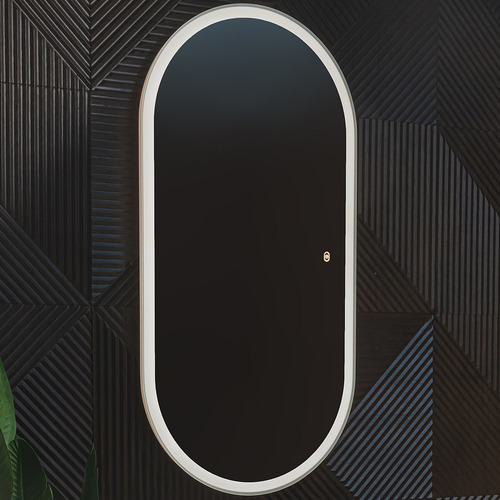 Зеркало в ванную с подсветкой Silver Mirrors Виола-ТХ 600х1200 (сенсорный выключатель, тепл.холод.свет) гор/верт LED-00002695