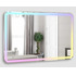 Зеркало в ванную с подсветкой Silver Mirrors Давид-RGB 800х550 (cенсорный выключатель, мульти-цвет) LED-00002890