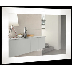 Зеркало Silver Mirrors Норма - 3 800х600 (подогрев, часы, сенсорный выключатель) ФР-00001041