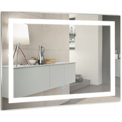 Зеркало Silver Mirrors Ливия 1000х800 (LED-подсветка, сенсорный выключатель, диммер) ФР-00001225