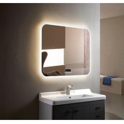 Зеркало Silver Mirrors Стив 1000х800 - 6 (модуль мфм+подогрев, выключатель-сенсор) ФР-00001346
