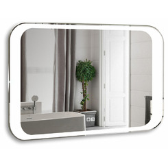 Зеркало Silver Mirrors Индиго 800х550 - 2 (подогрев, сенсорный выключатель) ФР-00001702