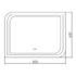 Зеркало Silver Mirrors Персей 800х600 - 2 (подогрев, сенсорный выключатель) ФР-00001763