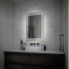 Зеркало Silver Mirrors Barcode 600х800 (Сенсорный выключатель) ФР-00002132