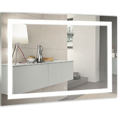 Зеркало Silver Mirrors Ливия 1000х800 - 2 (двойной подогрев, сенсорный выключатель) ФР-00002240