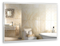 Зеркало Silver Mirrors Сантана 1000х800 - 2 (сенсорный выключатель, двойной подогрев) LED-00002260
