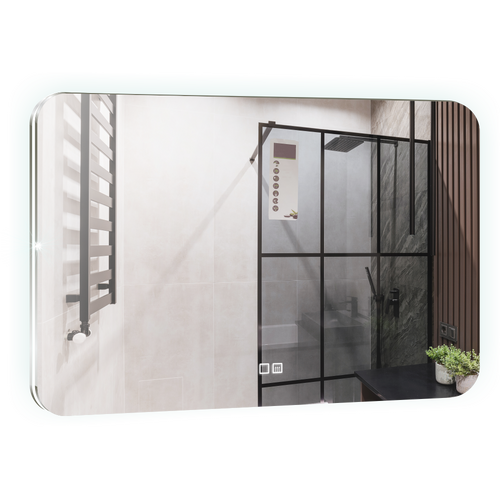 Зеркало Silver Mirrors Паллада 800х550 - 2 (подогрев, сенсорный выключатель, горизонтальное) LED-00002341