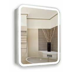 Зеркало-шкаф Silver Mirrors Фиджи 50 (500х750 R-78) LED-00002362