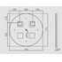 Зеркало Silver Mirrors PERLA NEO-2 D770 Сенсорный выключатель+ ПОДОГРЕВ LED-00002420