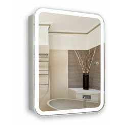 Зеркало-шкаф Silver Mirrors Фиджи Flip 50 (500х750 R-78) LED-00002471