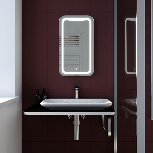 Зеркало Silver Mirrors Турин 400х700 (сенсорный выключатель) LED-00002501
