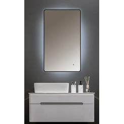 Зеркало Silver Mirrors Incanto-BLACK 600х1000 (бесконтактный сенсор, гор./верт.) LED-00002538