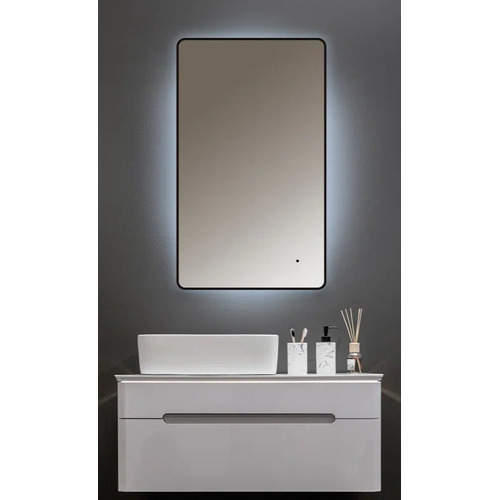 Зеркало Silver Mirrors Incanto-BLACK 600х1000 (бесконтактный сенсор, гор./верт.) LED-00002538