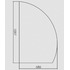 Зеркало Silver Mirrors Mario 686х1097 (выключатель-датчик на движение) справа LED-00002541