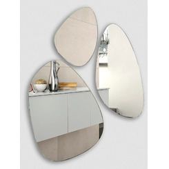 Комплект зеркал Silver Mirrors Molecula (бесконтактный сенсор, 3 элемента) LED-00002546