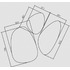 Комплект зеркал Silver Mirrors Molecula (бесконтактный сенсор, 3 элемента) LED-00002546