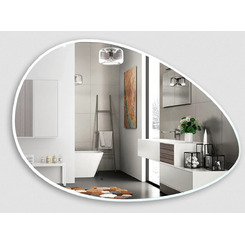 Зеркало Silver Mirrors Omega 1200х800 (бесконтактный сенсор) LED-00002557