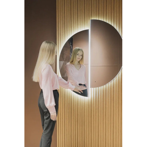 Зеркало Silver Mirrors Пиано d1000 (бесконтактный сенсор, два элемента, доп. упаковка) LED-00002569