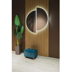 Зеркало Silver Mirrors Пиано d1000 (бесконтактный сенсор, два элемента, доп. упаковка) LED-00002569
