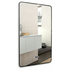 Зеркало Silver Mirrors Incanto-BLACK 1200х800 (бесконтактный сенсор) LED-00002570