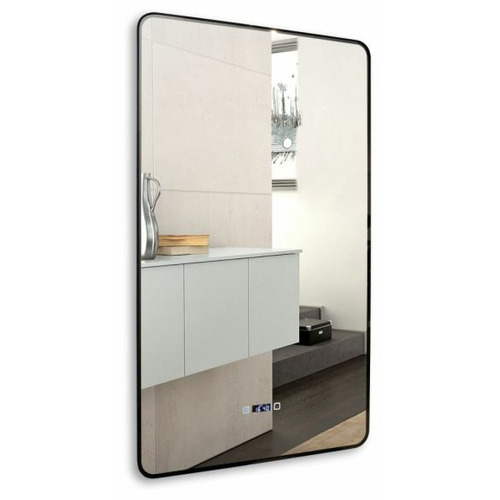 Зеркало Silver Mirrors Incanto-BLACK 1200х800 (бесконтактный сенсор) LED-00002570