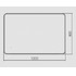 Зеркало Silver Mirrors Incanto-BLACK 1200х800 (бесконтактный сенсор) LED-00002570
