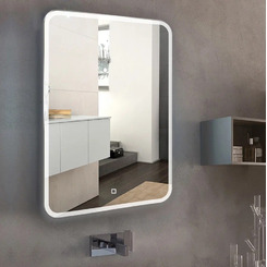 Зеркало Silver Mirrors Стив 505х750 (сенсорный выключатель) LED-00002582