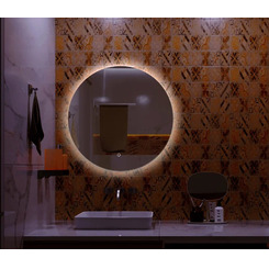 Зеркало Silver Mirrors Savanna - Lite D700 (открытая подсветка, сенсорный выключатель) LED-00002635